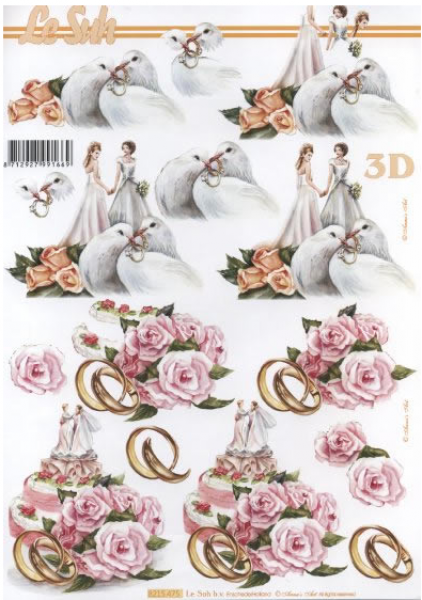 3D Schneidebogen Hochzeit